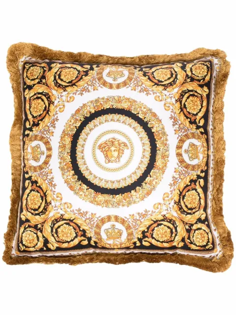 Versace Crete de Fleur cushion (45cm x 45cm) Yellow ZCU454501ZSEP0184