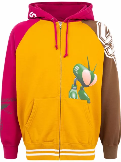 Supreme x Junya Watanabe "Comme Des Garçons" zip-up hoodie Yellow SU11117