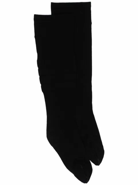 Thom Browne sheer knee-high socks Black FAS144AY7007