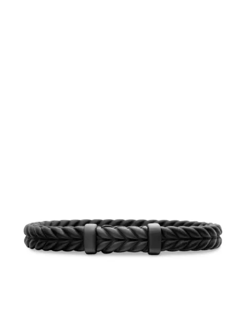 David Yurman Chevron braided bracelet Black B25572MTBRBRBLK