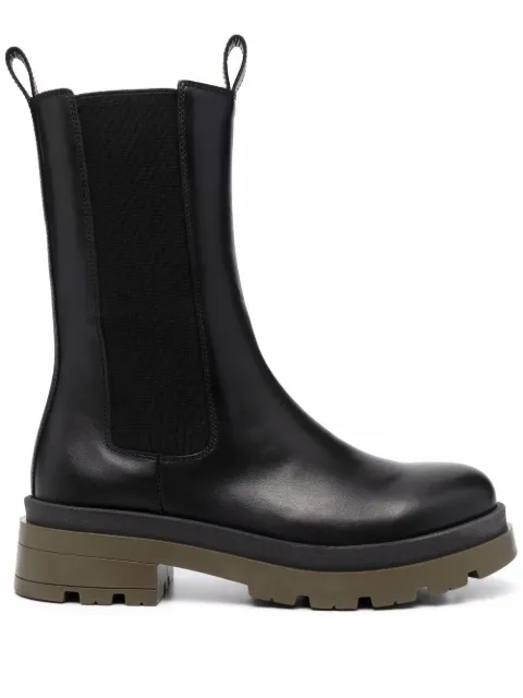 Scarosso Kim leather boots Black KIMCHELGRECALF