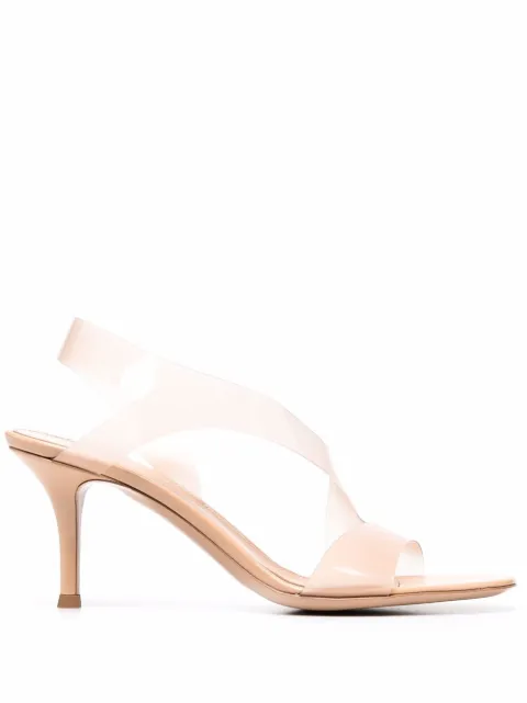Gianvito Rossi Metropolis 70mm sandals Neutrals G3184370RICGSV