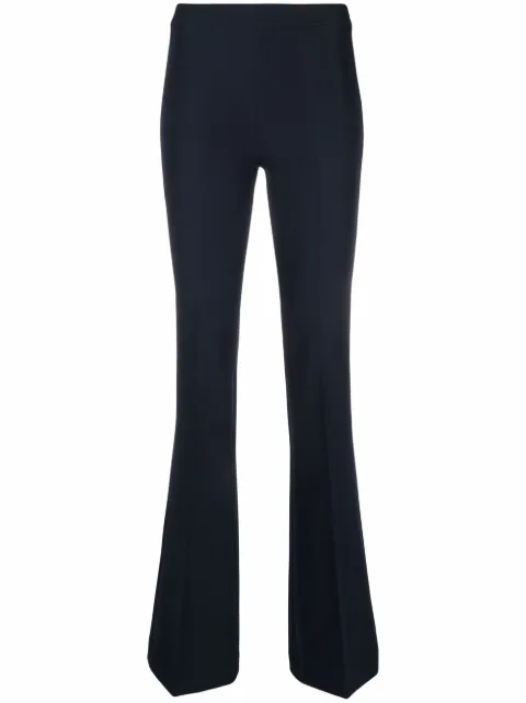 Blanca Vita classic flared trousers Blue PAOLA6512