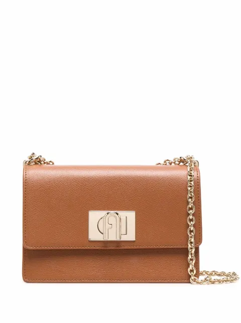 Furla 1927 shoulder satchel bag Brown BAFKACOARE000