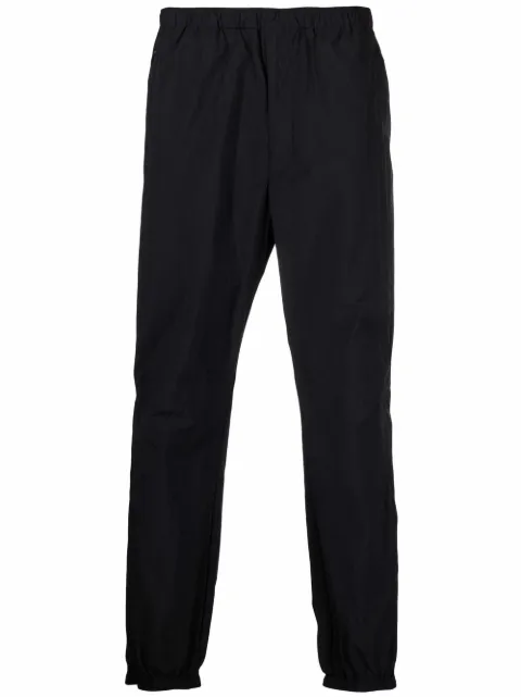Y-3 ruched track pants Black HH8904
