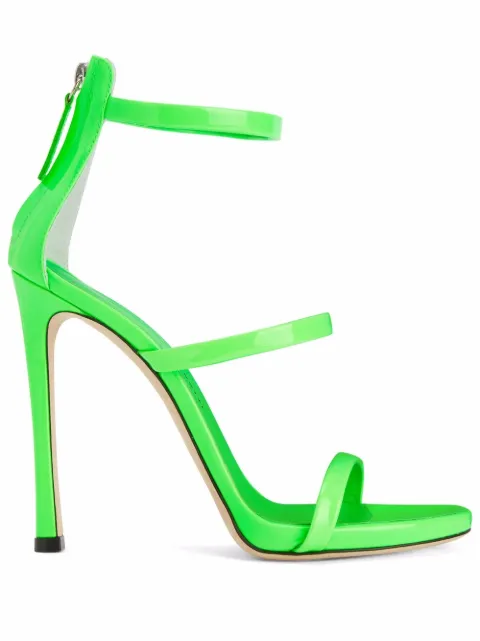 Giuseppe Zanotti 120mm Harmony sandals Green I000001031