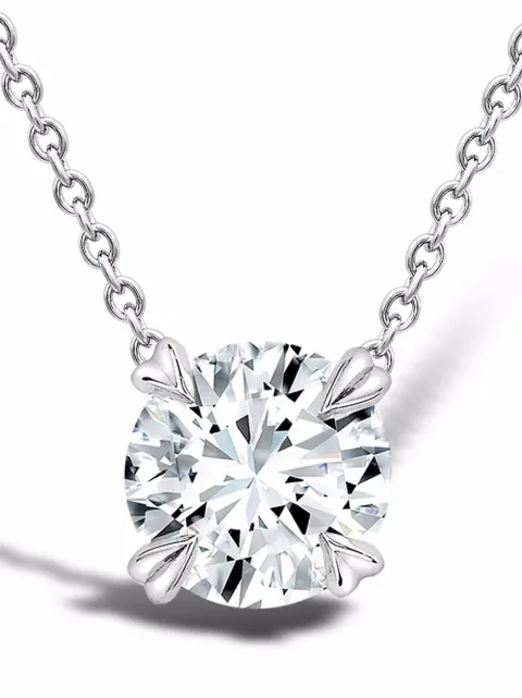Pragnell 18kt white gold Windsor diamond pendant necklace Silver CR1636