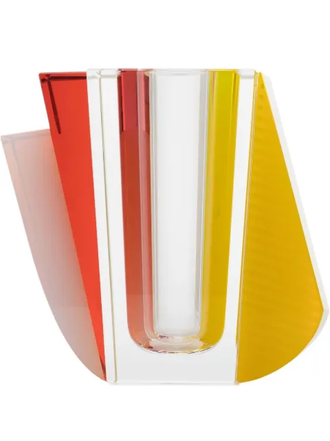 Reflections Copenhagen Raleigh geometric vase Yellow 360