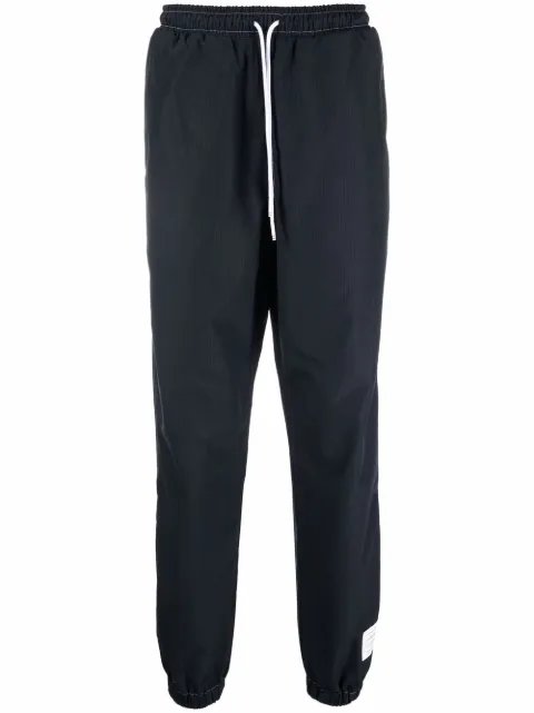 Thom Browne name-tag track pants Blue MJQ150A07651