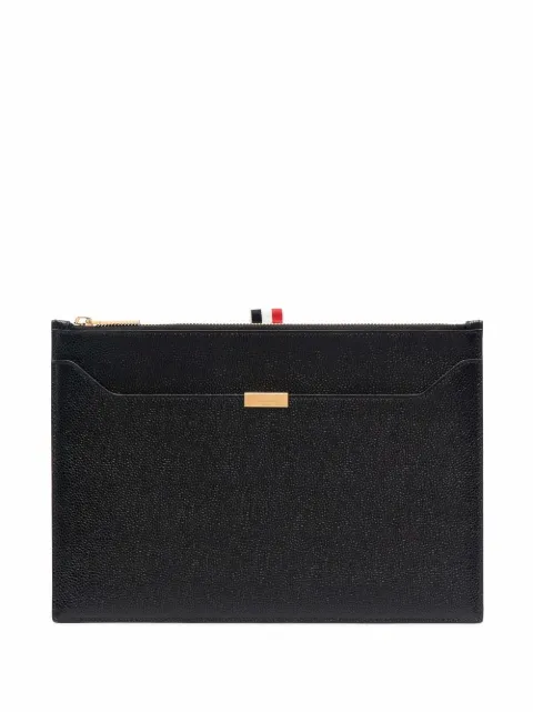 Thom Browne small zipped clutch Black UAC006A00198