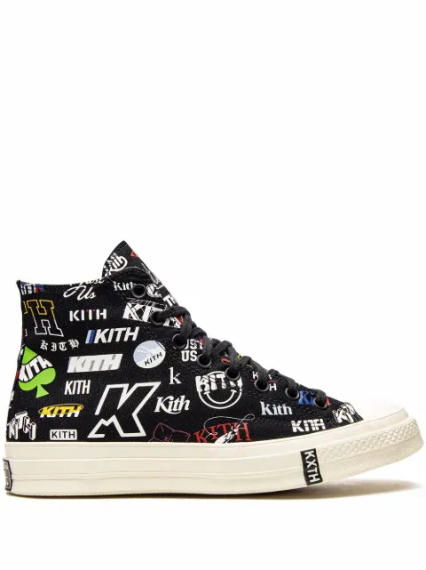 Converse x Kith Chuck 70 Hi "10th Anniversary - Black" sneakers Black 172465C