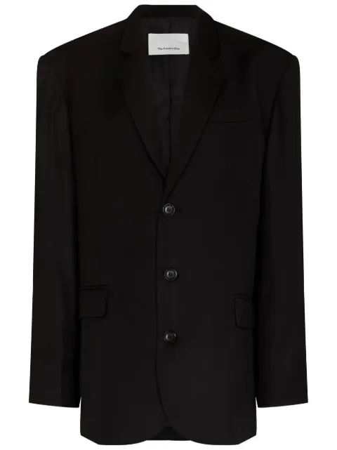 The Frankie Shop Gelso oversized blazer Black OBLGEL100