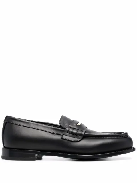 Giuseppe Zanotti Euro leather loafers Black EU20030
