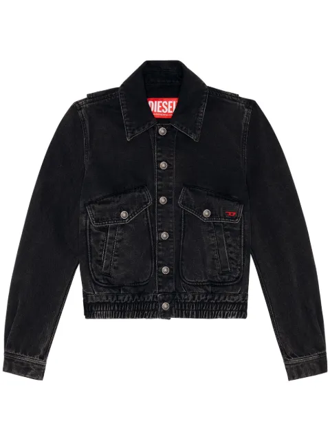 Diesel De-Tracy denim jacket Black A0386909B88