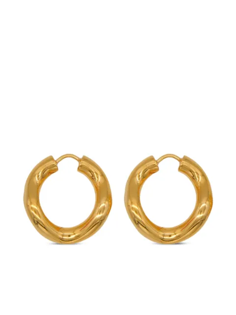 Charlotte Chesnais Wave hoop earrings Gold 21BO105VER