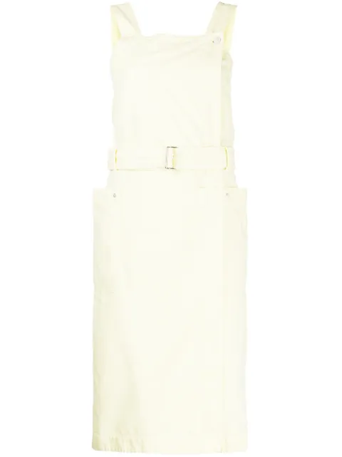 Kenzo cotton pinafore dress Yellow FC52RO0639CB