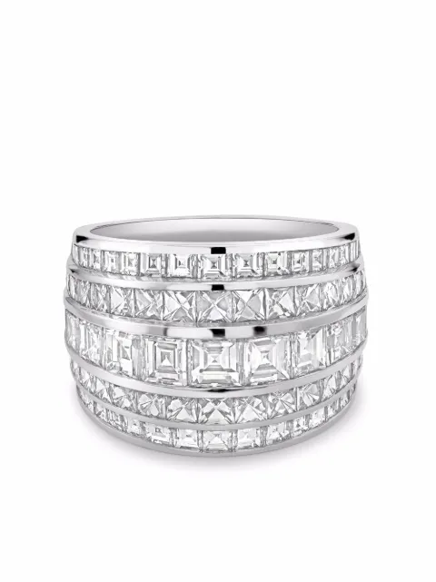 Pragnell platinum Manhattan Classic diamond ring Silver F0629