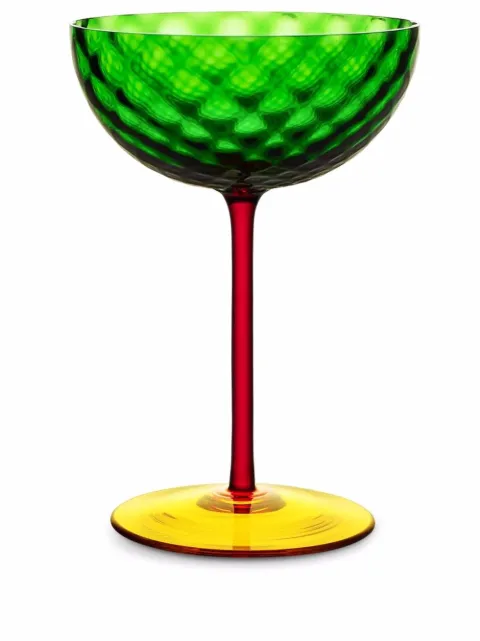 Dolce & Gabbana Murano champagne glass Green TCB004TCA34