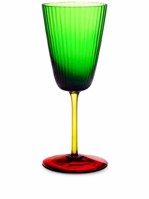 Dolce & Gabbana Murano wine glass Green TCB001TCA34