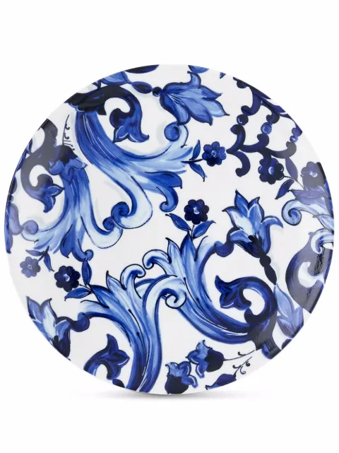 Dolce & Gabbana Blu Mediterraneo charger plate White TC0010TCA40