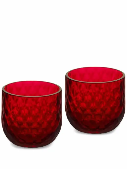 Dolce & Gabbana hand-blown Murano shot glasses (set of two) Red TCBS01TCA34