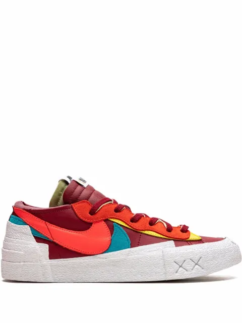 Nike x KAWS x sacai Blazer Low "Red" sneakers Red DM7901