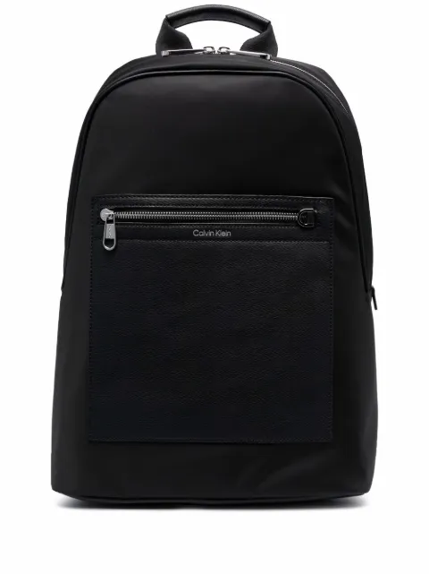 Calvin Klein embossed-logo backpack Black K50K508697