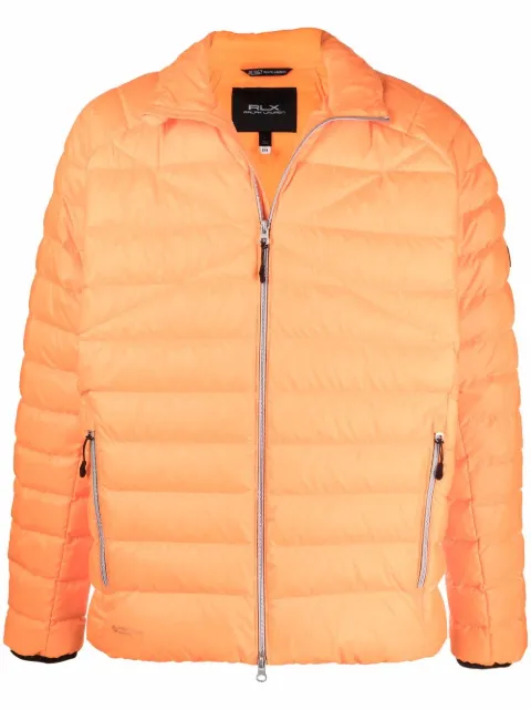 Polo Ralph Lauren padded zipped jacket Orange 784846743006