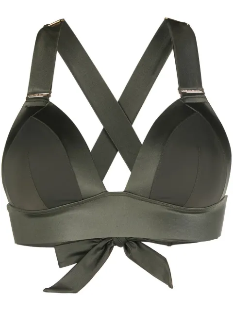 Marlies Dekkers Cache Coeur bralette bikini-top Green 35351