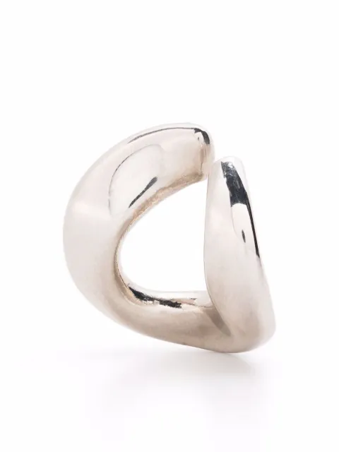 BEATRIZ PALACIOS medium recycled sterling silver ear cuff Silver P15SUS