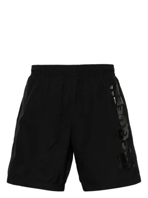 Alexander McQueen logo-print swim shorts Black 6600604419Q