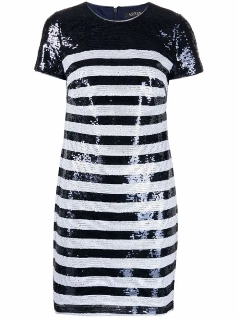 Lauren Ralph Lauren sequin-embellished dress Blue 253869299