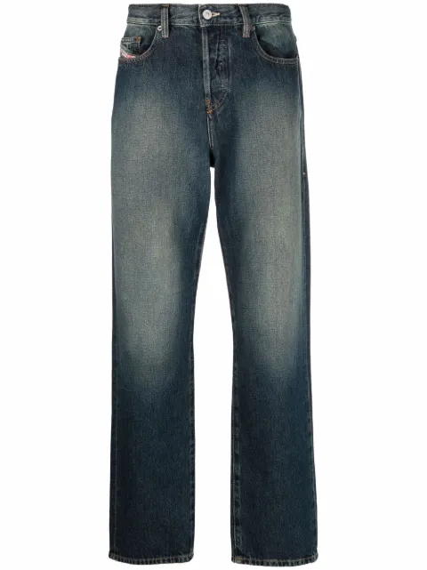 Diesel 2020 D-Viker 09C04 straight-leg jeans Blue A0515609C04
