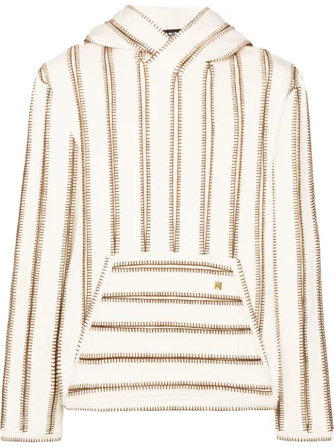 AMIRI contrast-stitch sweatshirt Neutrals SS22MJH001