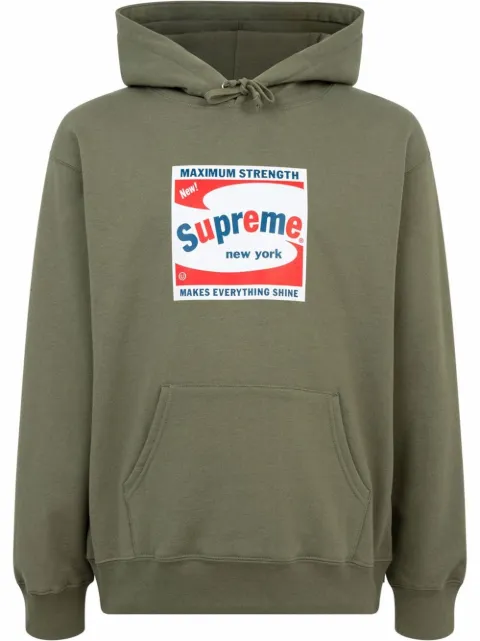 Supreme Shine graphic-print hoodie Green SU11125