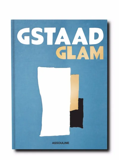 Assouline Gstaad Glam by Geoffrey Moore coffee table book Blue 9781649800435