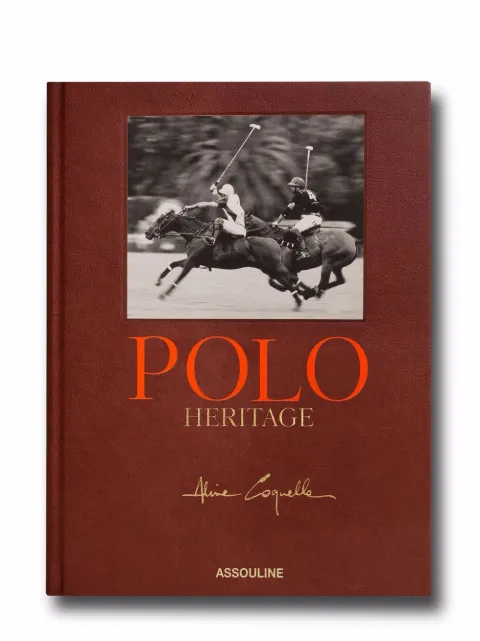 Assouline Polo Heritage by Aline Coquelle coffee table book Brown 9781614289661