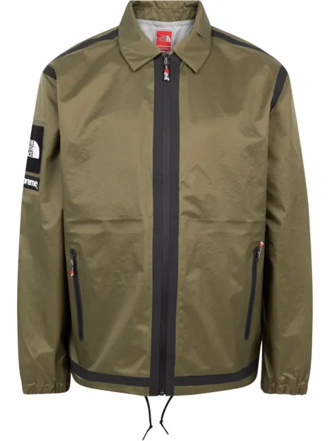 Supreme x The North Face Outer Tape coach jacket Green SU11121