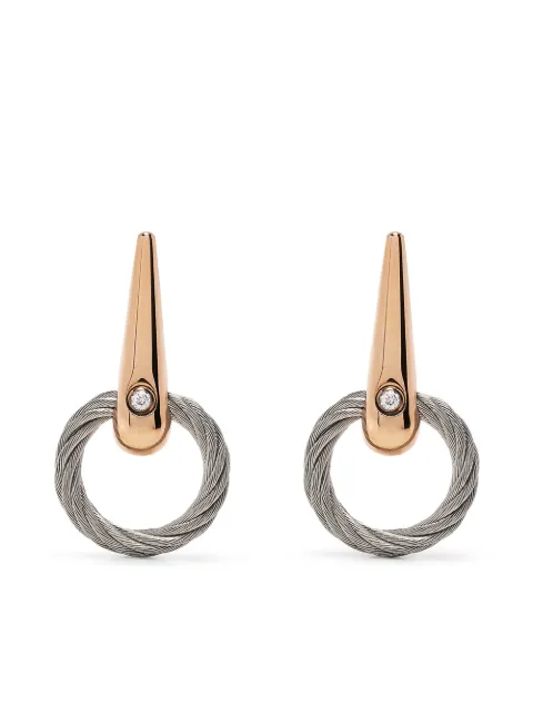 Charriol Infinity Zen earrings Silver 310212321