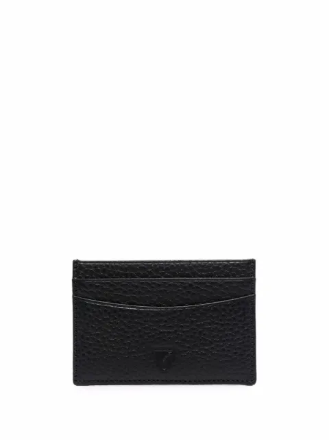Aspinal Of London grained leather cardholder Black 039228214110000