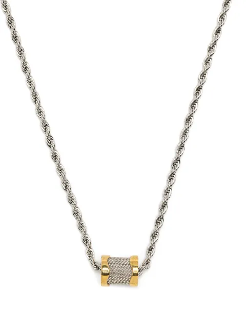 Charriol Forever Waves charm necklace Silver 8104113915