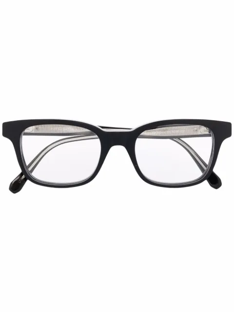 OMEGA EYEWEAR square-frame glasses Black OM5004H