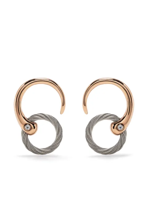 Charriol Infinity Zen earrings Gold 310212320