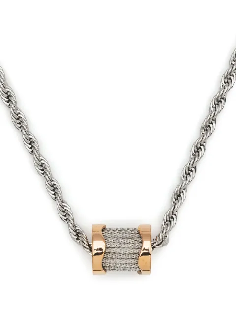 Charriol Forever Waves charm necklace Silver 8102113915