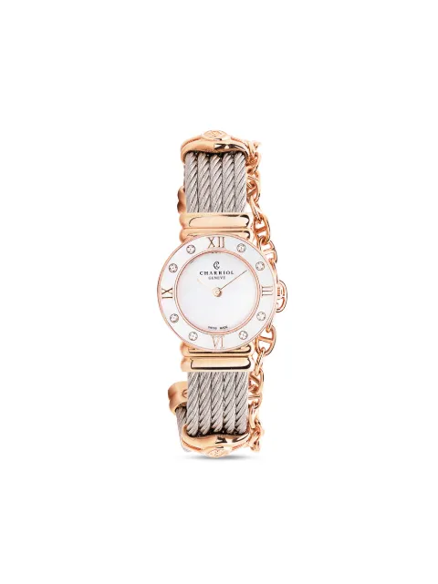 Charriol St-Tropez 24.5mm Silver 028PD1540552