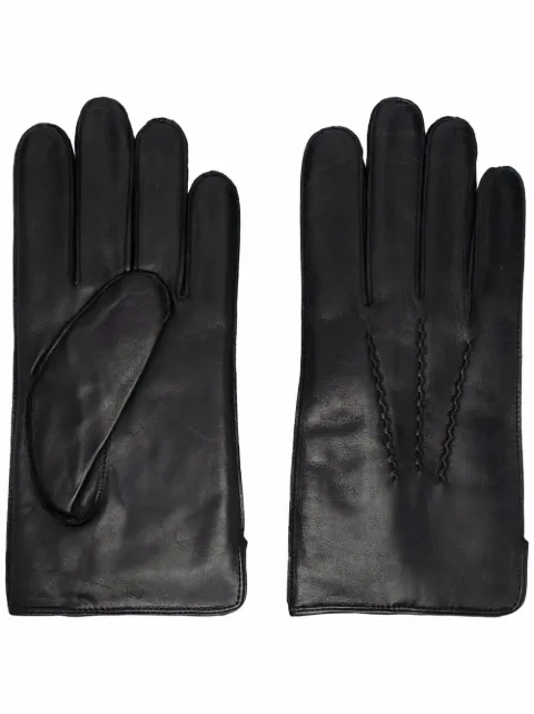 Aspinal Of London leather gloves Black 046245501470307