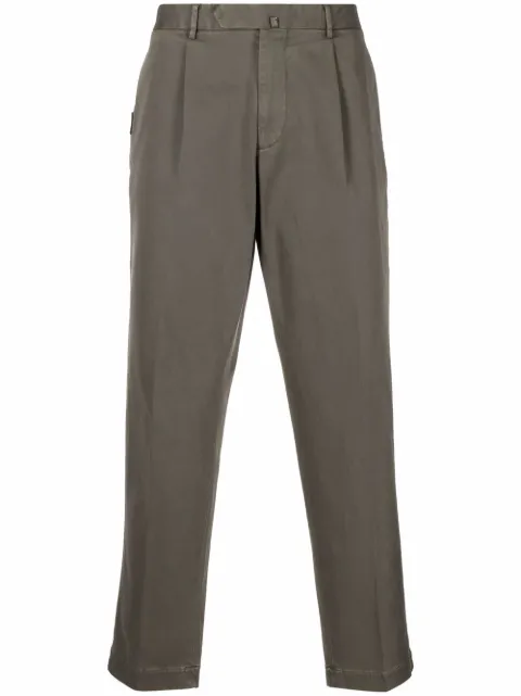 Dell'oglio straight-leg tailored trousers Green ARECHIDSE268