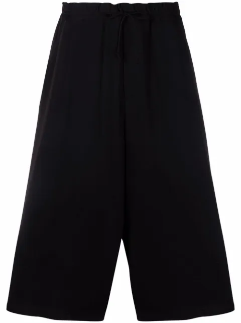 Y's cropped track pants Black YQT06671
