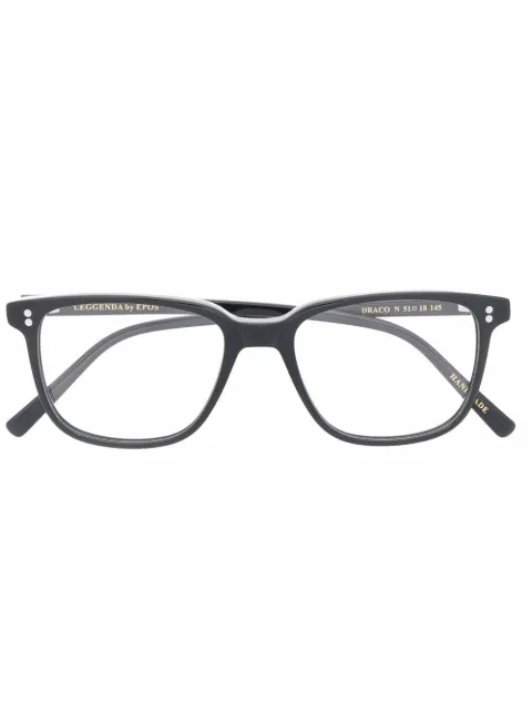 Epos square-frame glasses Black DRACO