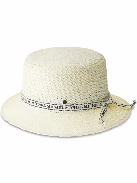 Maison Michel Axel bucket hat White 1128007001